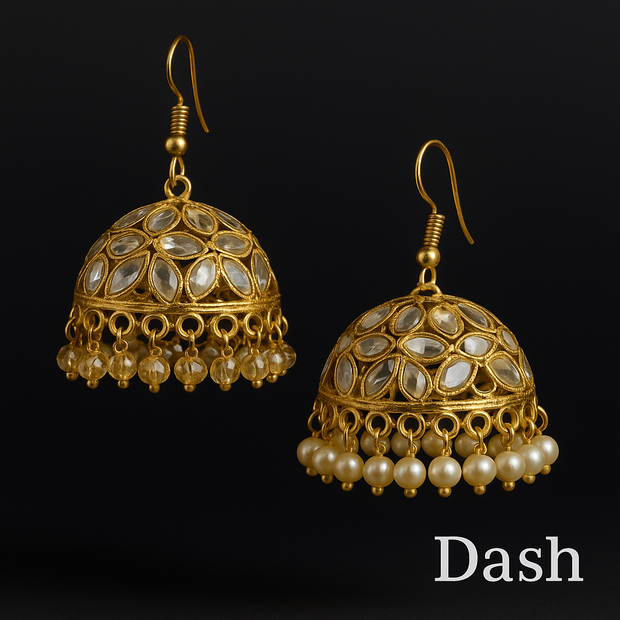 Luxury Earrings for Girls | Elegant Jhumka Earrings