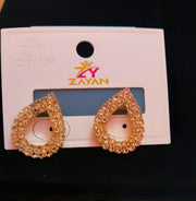 Elegant Teardrop Crystal Earrings – Glamorous Sparkle for Every Occasion